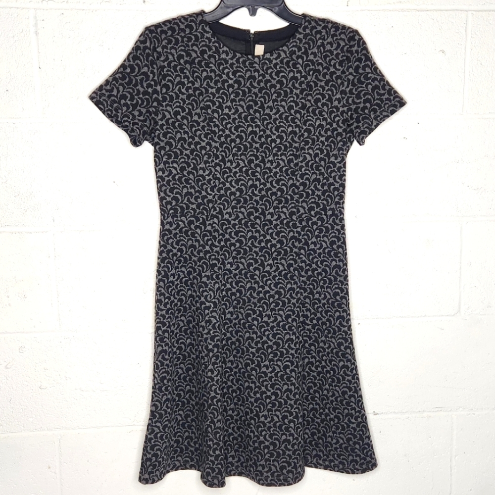 LOFT Patterned Short Sleeve Dress